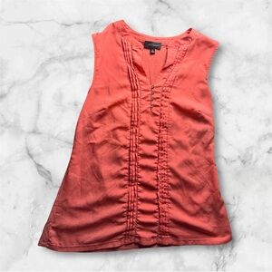 The Limited Coral Sleeveless Blouse